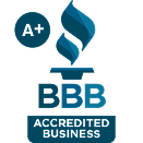bbb a+ rating accredited logo